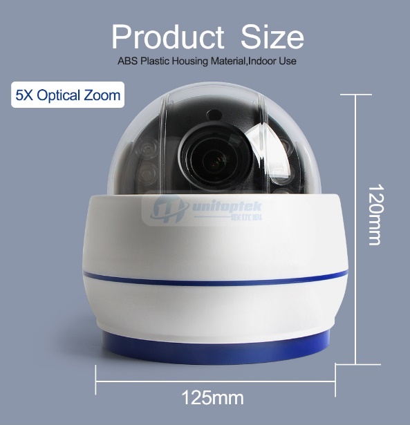 WiFi / PTZ камера Unitoptek D973W (960P) купить