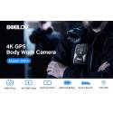 Боді камера BOBLOV B4K4, GPS, 128GB