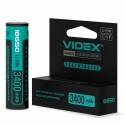 Аккумулятор 18650 Videx Li-Ion 3400mAh 3.7V Button Top