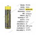 Аккумулятор 18650 LiitoKala Lii-KING4000 3.7V 4000mAh