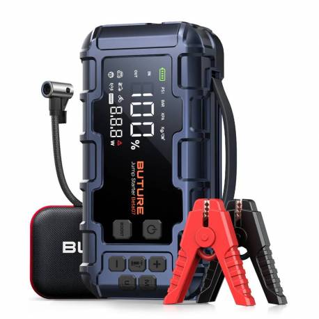 Пусковий пристрій Buture Beta07 з компресором (6000A, 26800mAh) Пусковий пристрій Buture Beta07 з компресором (6000A, 26800mAh)