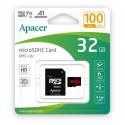 Карта памяти Apacer microSDXC 32Gb class 10 (+adapter SD)