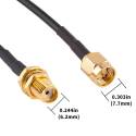 Подовжувач антени SMA RG174 для фотопасток (5 м.)