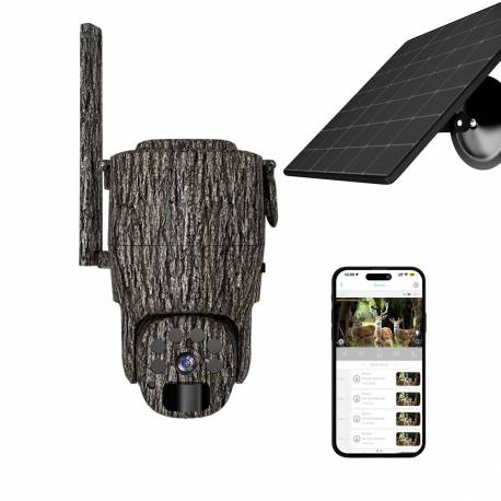 4G камера JerderFo P6 (12MP, PTZ, фотопастка)