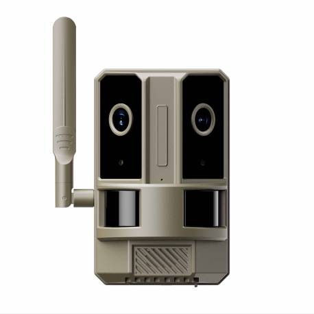 4G фотоловушка KUBiTECH D180 (2 камеры, облако, онлайн видео)