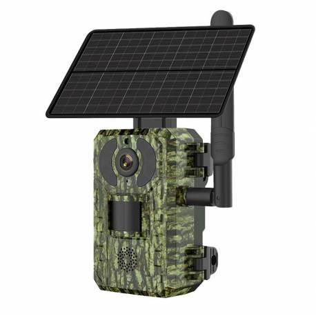 4G фотоловушка KUBiTECH E6-H10 (Онлайн видео, солнечная панель)