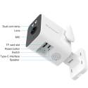 WiFi камера Vstarcam CS5 (2Mp, 5200 mAh, уличная)
