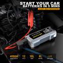 Бустер (пусковое устройство) iBoost L098 (4000A, 27000mAh) + компрессор