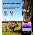 4G фотоловушка SECTEC ST-HC828-24M GPS (15600mAh, 2 объектива)