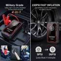 Бустер (пусковий пристрій) iBoost L088 (3000A, 24000mAh) + компресор