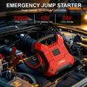 Пусковое устройство Carku JS-78F 12В / 24В (2300A, 32000mAh, LiFePO4)