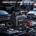 Пусковое устройство Carku JS-393B 12В / 24В (7000A, 136500mAh)