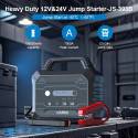Пусковое устройство Carku JS-393B 12В / 24В (7000A, 136500mAh)