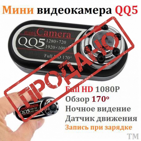 Мини камера QQ5 Metal Мини камера QQ5 Metal