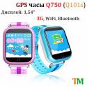 Детские часы с GPS трекером Q750 (Q100s)