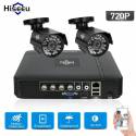 Комплект видеонаблюдения Hiseeu 2ch AHD-1MP 720P Outdoor (2AHBB10)