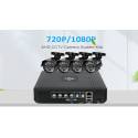 Комплект видеонаблюдения Hiseeu 4ch AHD-1MP 720P Outdoor (4AHBB10)