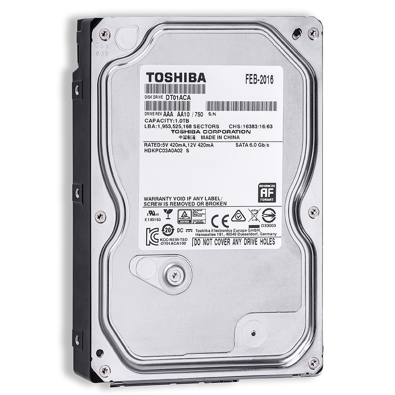 Жесткий диск Toshiba 500GB 3.5 SATA III купить недорого в Украине