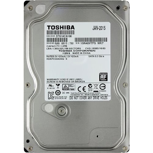 Жесткий диск Toshiba 1Tb 3.5 SATA III купить недорого в Украине в