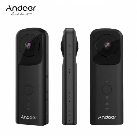 VR / WiFi панорамна камера Andoer A360II (2 об'єктиви) VR / WiFi панорамна камера Andoer A360II (2 об'єктиви)