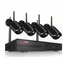 Комплект WiFi відеоспостереження Anran 4сh (AR-K04W13-03NW) White