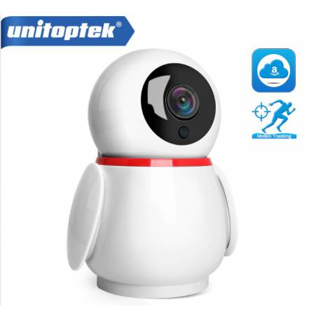 Поворотная WiFi камера Unitoptek T01-1080P (Auto Tracking) купить недорого в Украине в интернет магазине - TechnoMarket