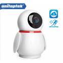 Купить Поворотна WiFi камера Unitoptek T01-1080P (Auto Tracking) по низкой цене