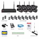 Комплект WiFi видеонаблюдения Anran 8сh 1080P (AR-03NB)