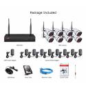 Комплект WiFi видеонаблюдения Anran 8сh 1080P (K08W2-S360)