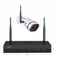 Комплект WiFi видеонаблюдения Anran 8сh 1080P (K08W2-S360)