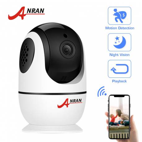 Поворотная WiFi камера Anran IPC360 купить недорого в Украине в интернет магазине - TechnoMarket