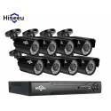 Комплект видеонаблюдения Hiseeu 8ch AHD-2MP 1080P Outdoor (8AHBB12-P)