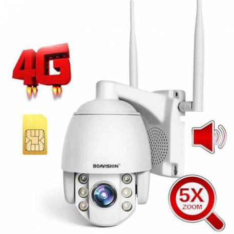 4G камера Boavision HX-4G20M24AS 2Mp (IP, 3G, PTZ) 4G камера Boavision HX-4G20M24AS 2Mp (IP, 3G, PTZ)