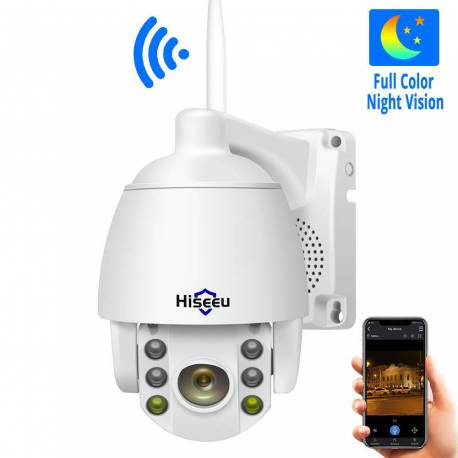 WiFi відеокамера Hiseeu WHD902A (PTZ, IP, LAN) WiFi відеокамера Hiseeu WHD902A (PTZ, IP, LAN)