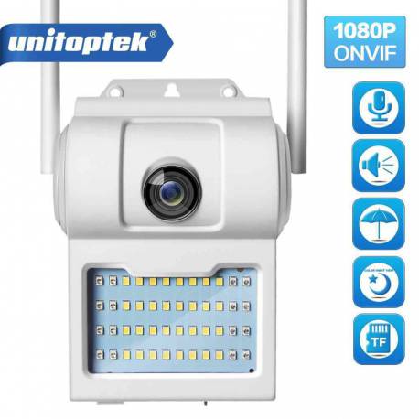 WiFi видеокамера Unitoptec D2-R с прожектором WiFi видеокамера Unitoptec D2-R с прожектором