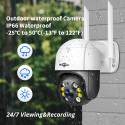 WiFi відеокамера Hiseeu WHD312B (2MP, PTZ, IP)