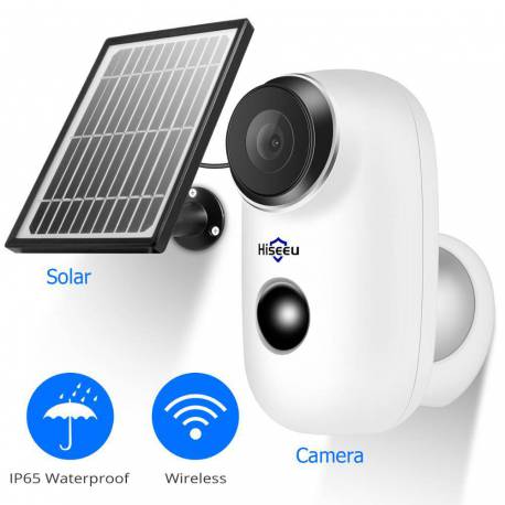 Автономная WiFi камера Hiseeu Solar-Battery C10 (2Mp, IP) Автономная WiFi камера Hiseeu Solar-Battery C10 (2Mp, IP)