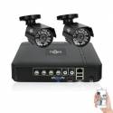 Комплект відеоспостереження Hiseeu 2ch AHD-1MP 720P Outdoor (2AHBB10)