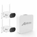 Комплект WiFi відеоспостереження Anran 2сh 3MP (K04J20-DW18-P) з поворотними камерами