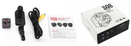 Міні камера SQ8 купити комплект