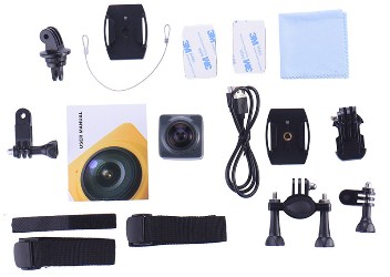 Комплект поставки - Панорамная WiFi камера Cube360 купить