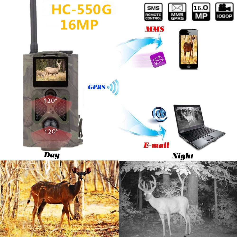 3G / GSM фотоловушка HC550G придбати лісову камеру для полювання