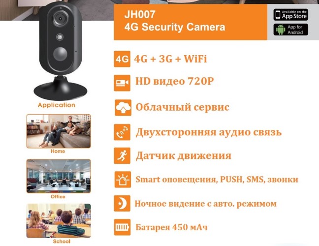 4G камера відеоспостереження