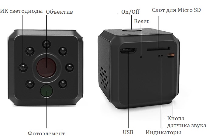 Мини камера IDV015 купить видеокамеру с автономной работой 4 часа