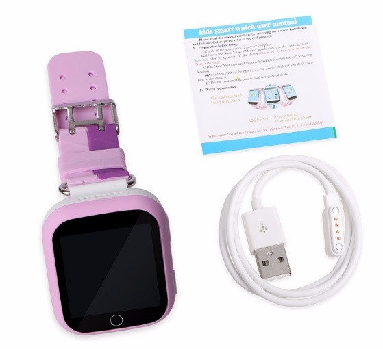 Детские часы с GPS трекером Q750 (Q101s) Купить GPS часы телефон с 3G, WiFi, водонепроницаемые. 